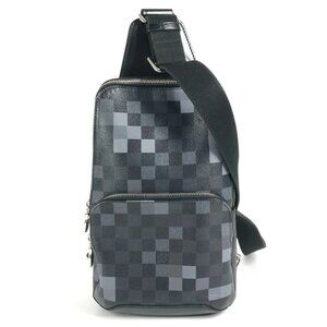 LOUIS VUITTON N40068 Damier Graphite Pixel Avenue sling bag Shoulder Bag